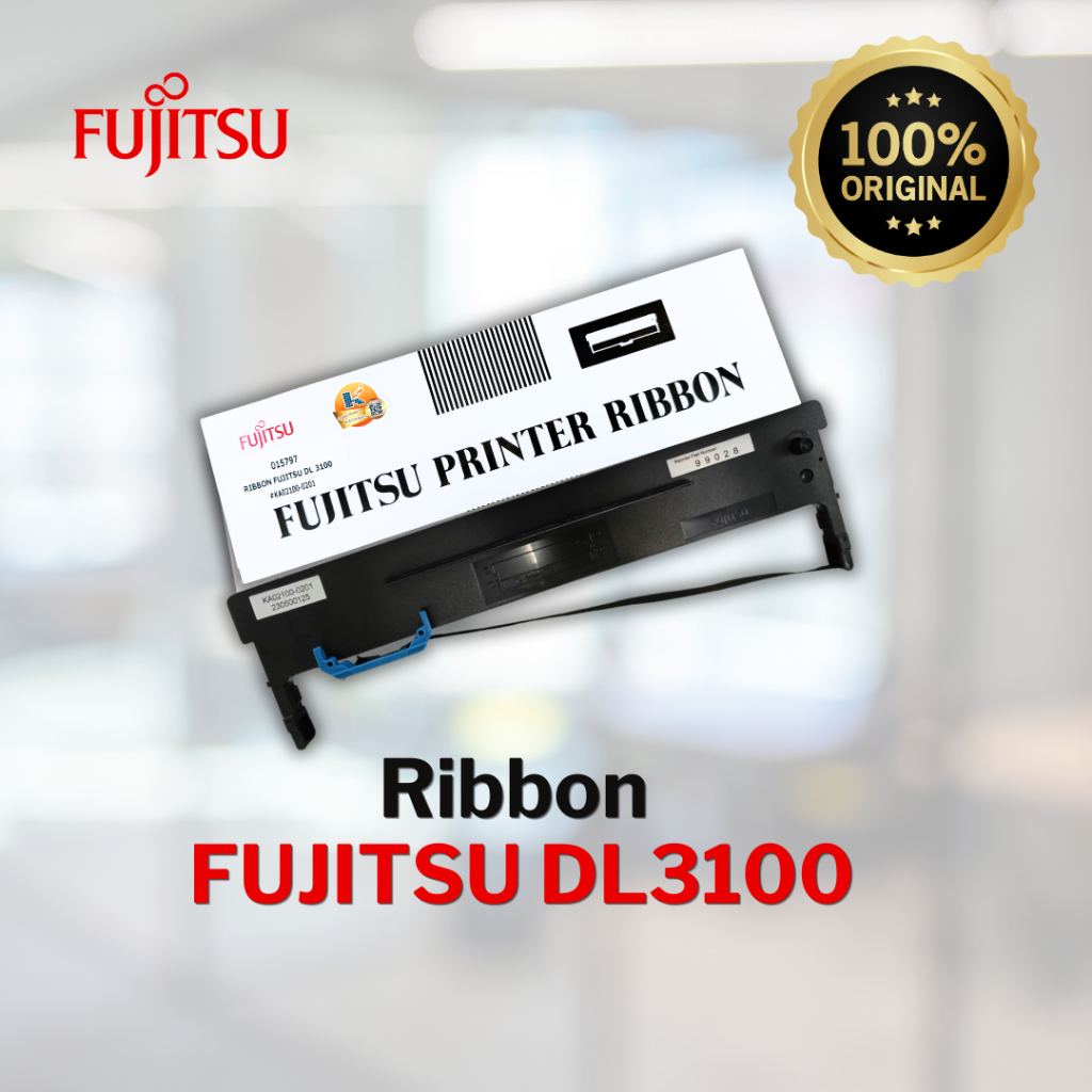 ตลับผ้าหมึกแท้ยี่ห้อ Fujitsu รุ่น DL3100 (ออริจินัล แท้ 100%)