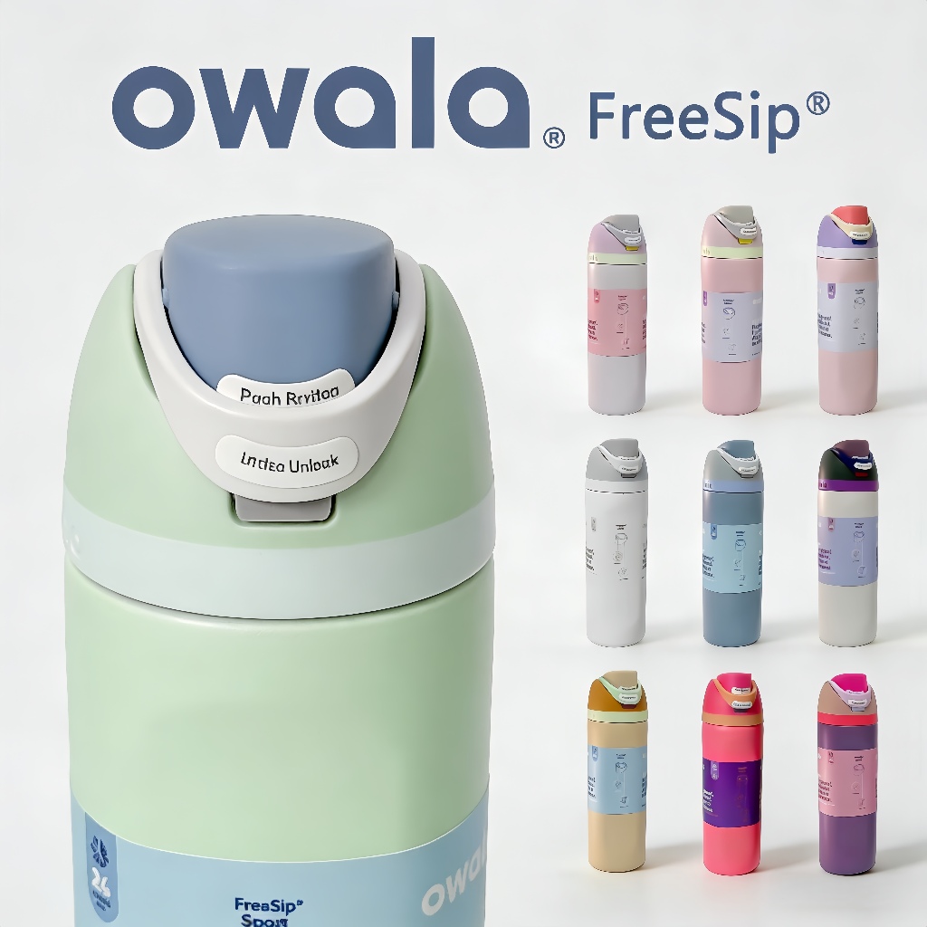 [พร้อมส่งในไทย🇹🇭] Owala Freesip 24/32oz. กระบอกน้ำเก็บความเย็น ขวดน้ำ Owala ของแท้ จากอเมริกา