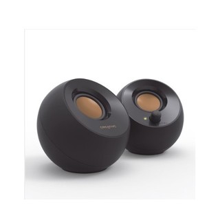 ลำโพง Creative Pebble MODERN 2.0 USB Black / White ลำโพงคอม มินิมอล สีขาว, สีดำ 2x2.2W