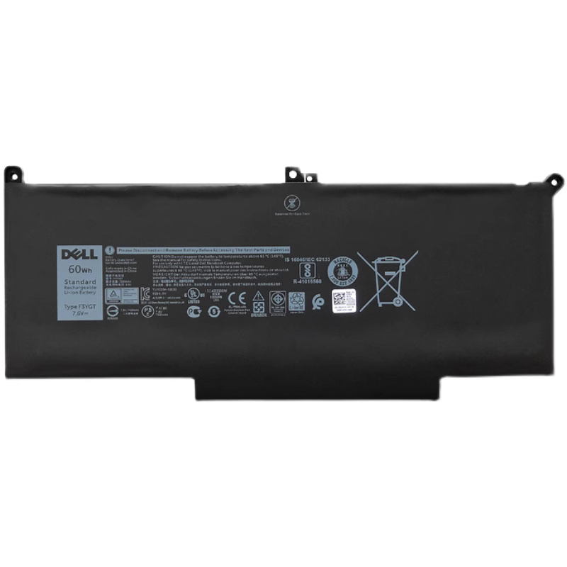 F3YGT DJ1J0 BATTERY 11.4V 42WH New Laptop Battery for D.ELL Latitude 7280 7290 7380 7390 7480 7490