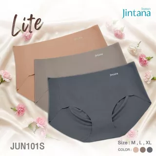 [สินค้าใหม่] Jintana กางเกงชั้นใน รุ่น Lite รหัส JUN101S1 กางเกงในไร้ขอบ ผ้านุ่มลื่น เย็น สบายผ้าตาข่าย
