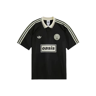 🎊 จัดส่งทันที! 💘 Adidas x Oasis เสื้อฟุตบอลแขนสั้น Touring Jacquard Jersey
