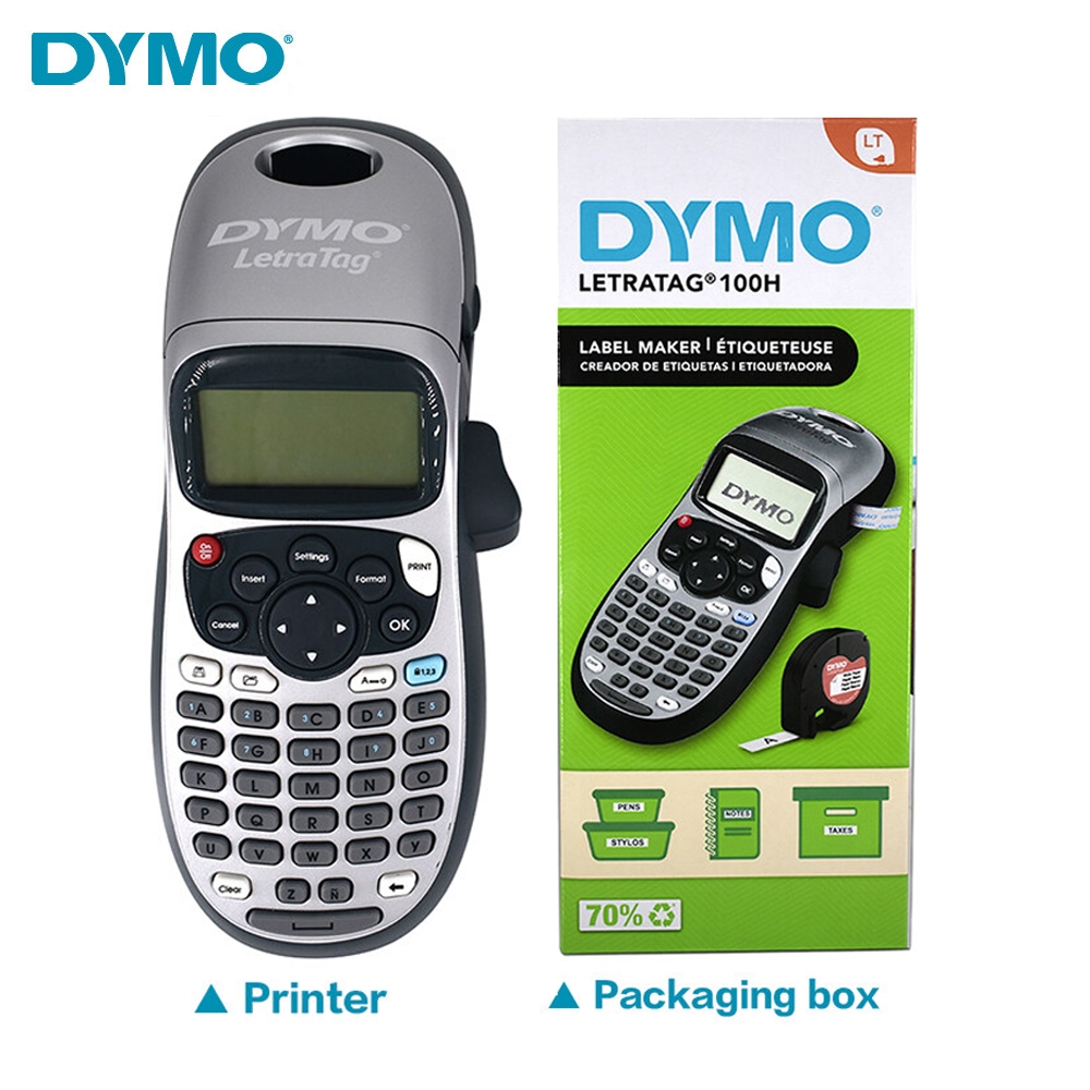 Dymo LetraTag LT-100H Label Maker | Handheld Label Maker Machine | Ideal for Office & Home