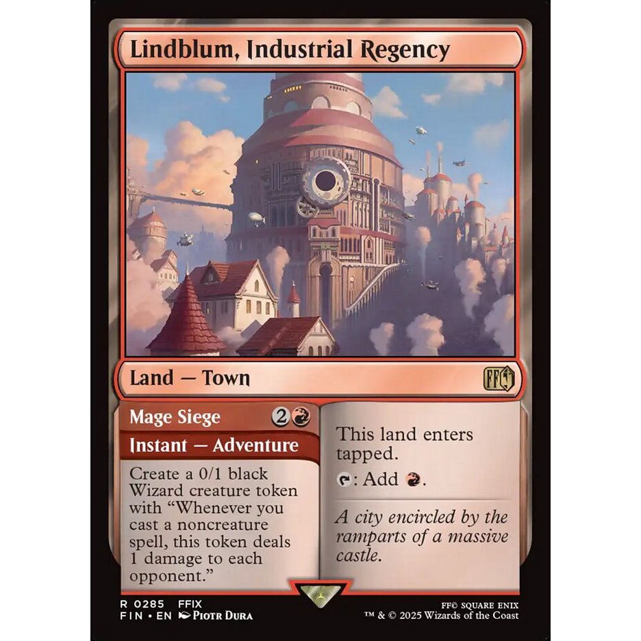 [Final Fantasy] - (FIN) - (R) - [Lindblum, Industrial Regency] - [2025]