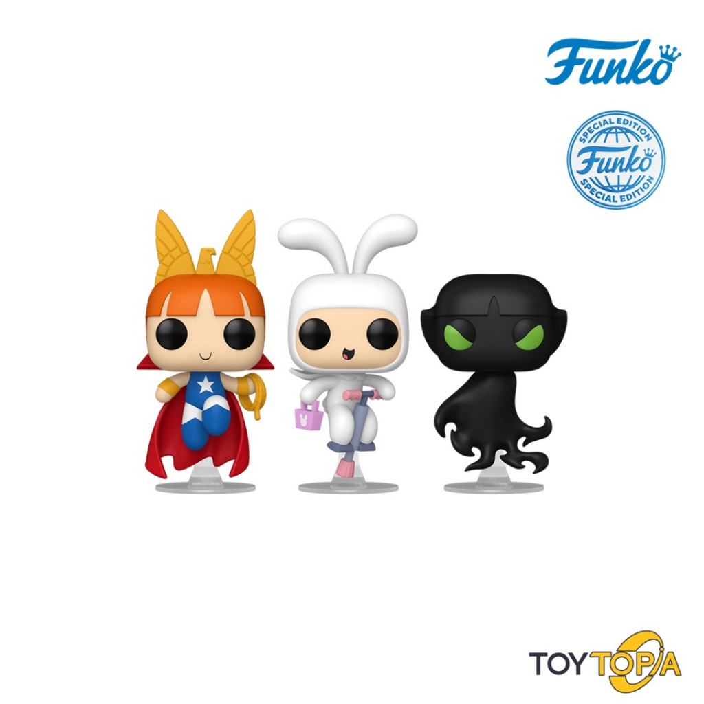 (88119) Super Zeroes (Glow)(Exclusive) POP! Vinyl: Powerpuff Girls by Funko (Pack 3)