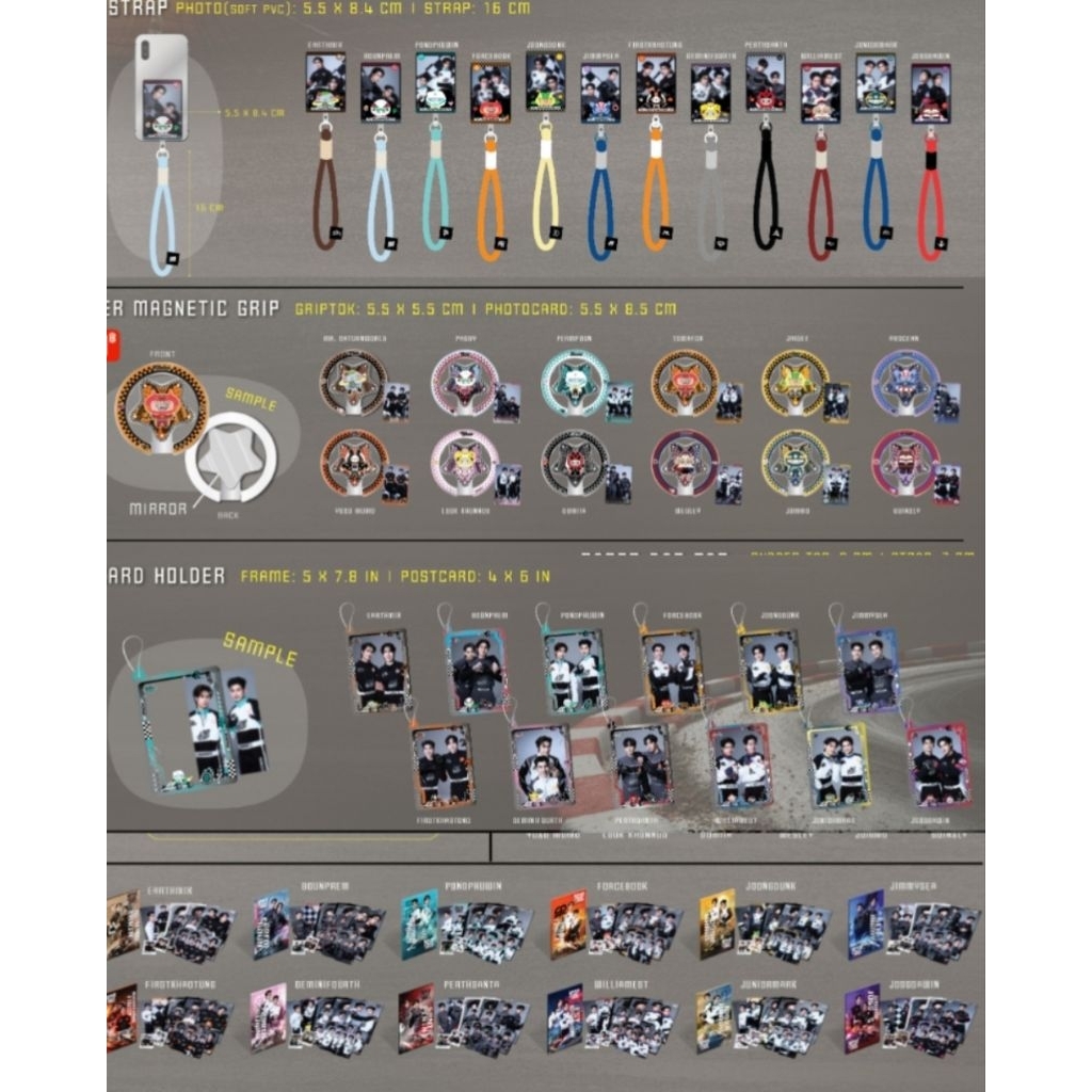 {📬พร้อมส่ง} GMMTV Official LOL 2026 Merchandise | PondPhuwin | JimmySea | FirstKhaotung | GeminiFourth | PerthSanta