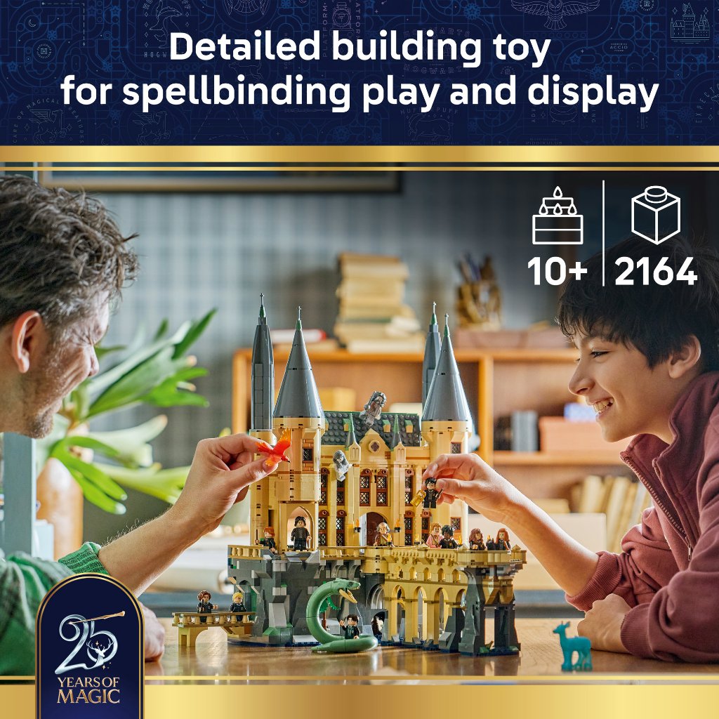 LEGO Harry Potter ‏76473 قلعة هوغوورتس الجناح الشرقي (2164 قطعة) — صورة 5