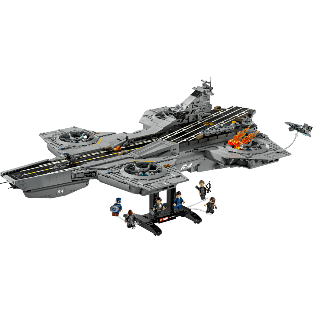 LEGO Marvel ‏76354 حاملة طائرات S.H.I.E.L.D. ‏(3057 قطعة) — صورة 2