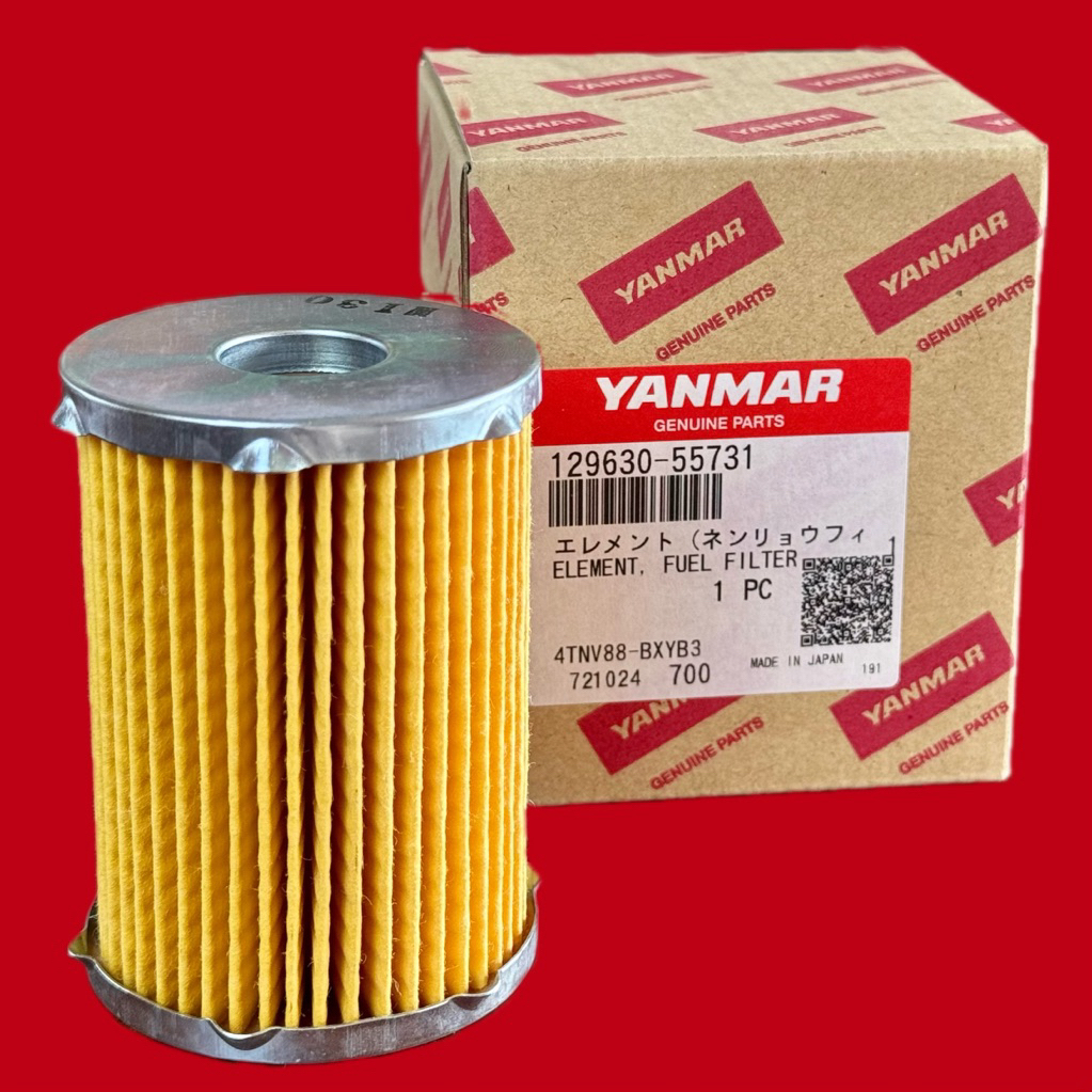 ส่งฟรี กรองดักน้ำ ไส้กรองเชื้อเพลิง YM351A YM351R YM357A YM358R | รุ่นYM รถแทรกเตอร์ ยันม่าร์ 700 บา