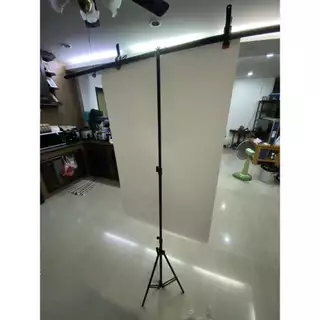 150*200cm ขาตั้งฉากตัวT สำหรับฉากPVC และฉากผ้า ขาตั้งตัว T Stand Photography Background Backdrop