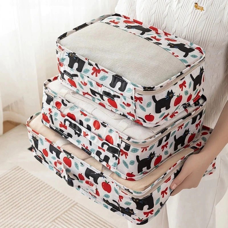 Travel Organizer ชุดจัดระเบียบกระเป๋าเดินทาง 7 ชิ้น thumbnail 7