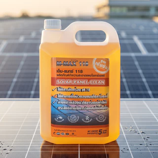 M-MAX 118 SOLAR PANEL CLEAN น้ำยาทำความสะอาดแผงโซลาร์