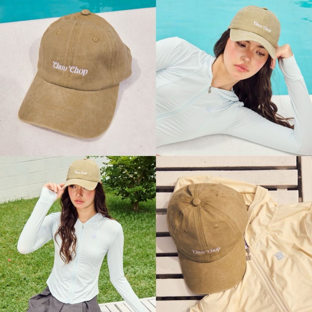 CHUUCHOP - Signature Cap หมวกแก้ป ทรงสวย บังแดด (Chuuchop cap)