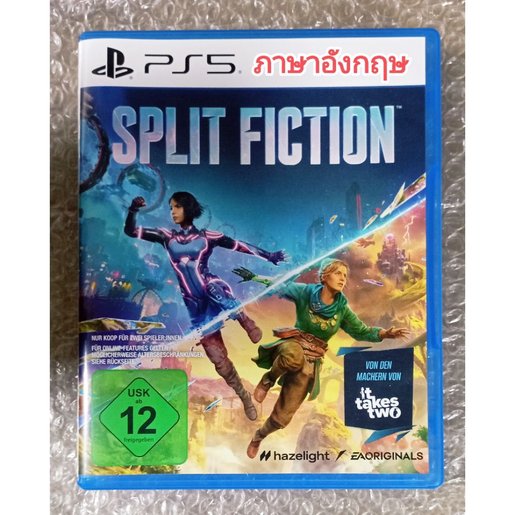SPLIT FICTION ภาษาอังกฤษ เยอรมัน ญี่ปุ่น มือสอง PS4 EN GM JP PLAYSTATION 4 ENGLISH JAPANESE GERMAN C