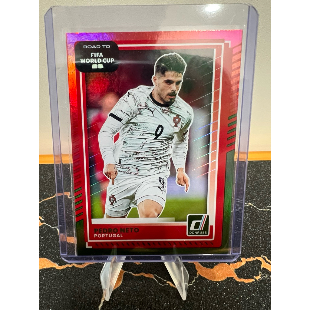 🇵🇹 [ขาย] การ์ดฟุตบอล Pedro Neto - Road to FIFA World Cup 2026 (Donruss Soccer) ⚽️
