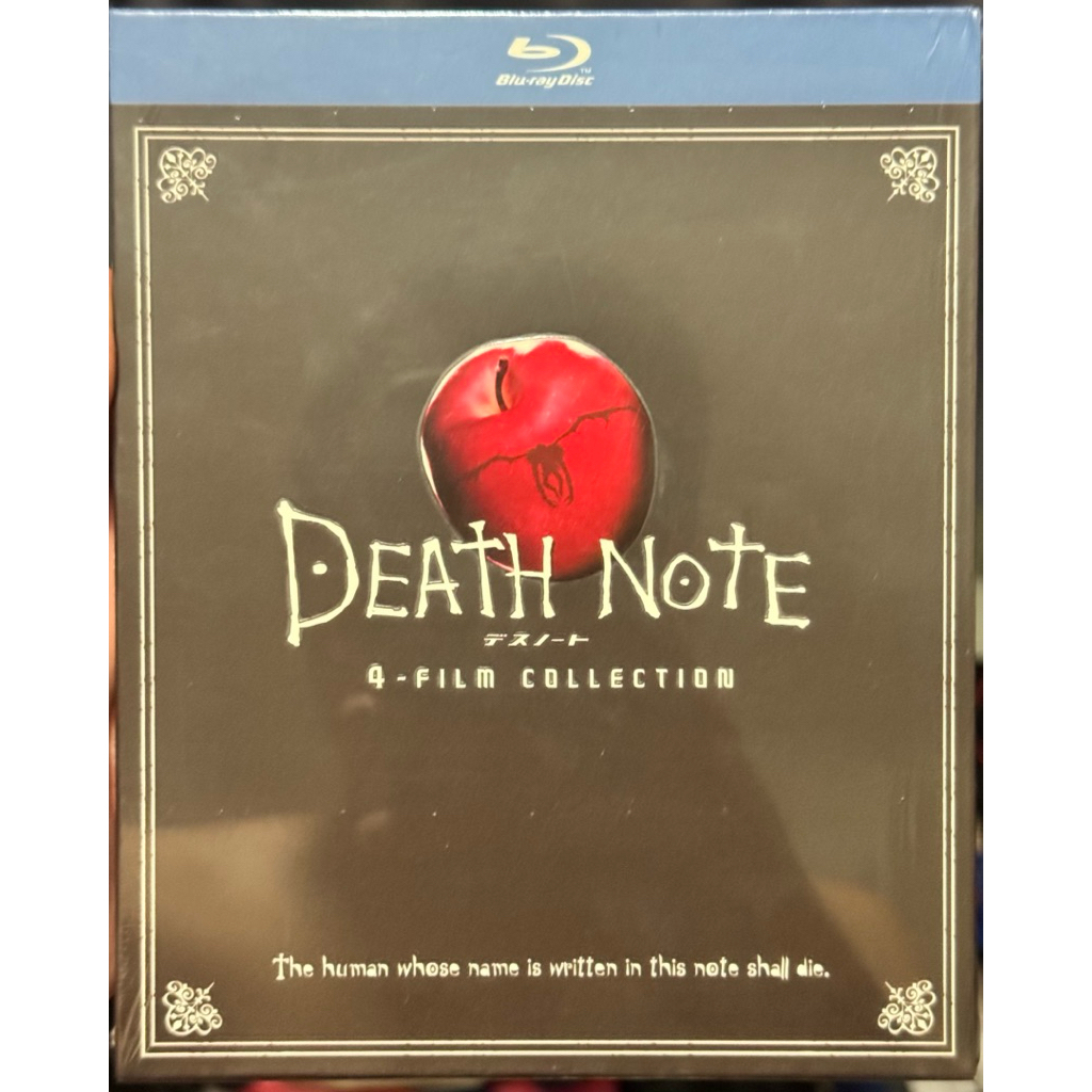 Death note blu ray boxset 4 film collection มือ1 เสียงไทยซับไทย