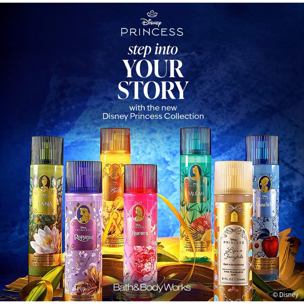 (แท้ 💯%) Bath&Body Works Princess / Villains Disney Collection🍎 LIMITED EDITION