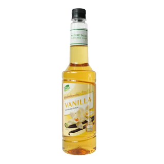 Nature Taste Vanilla Syrup น้ำเชื่อมไซรัป กลิ่นวานิลลา ตราเนเจอร์เทส ขนาด 800 ml.
