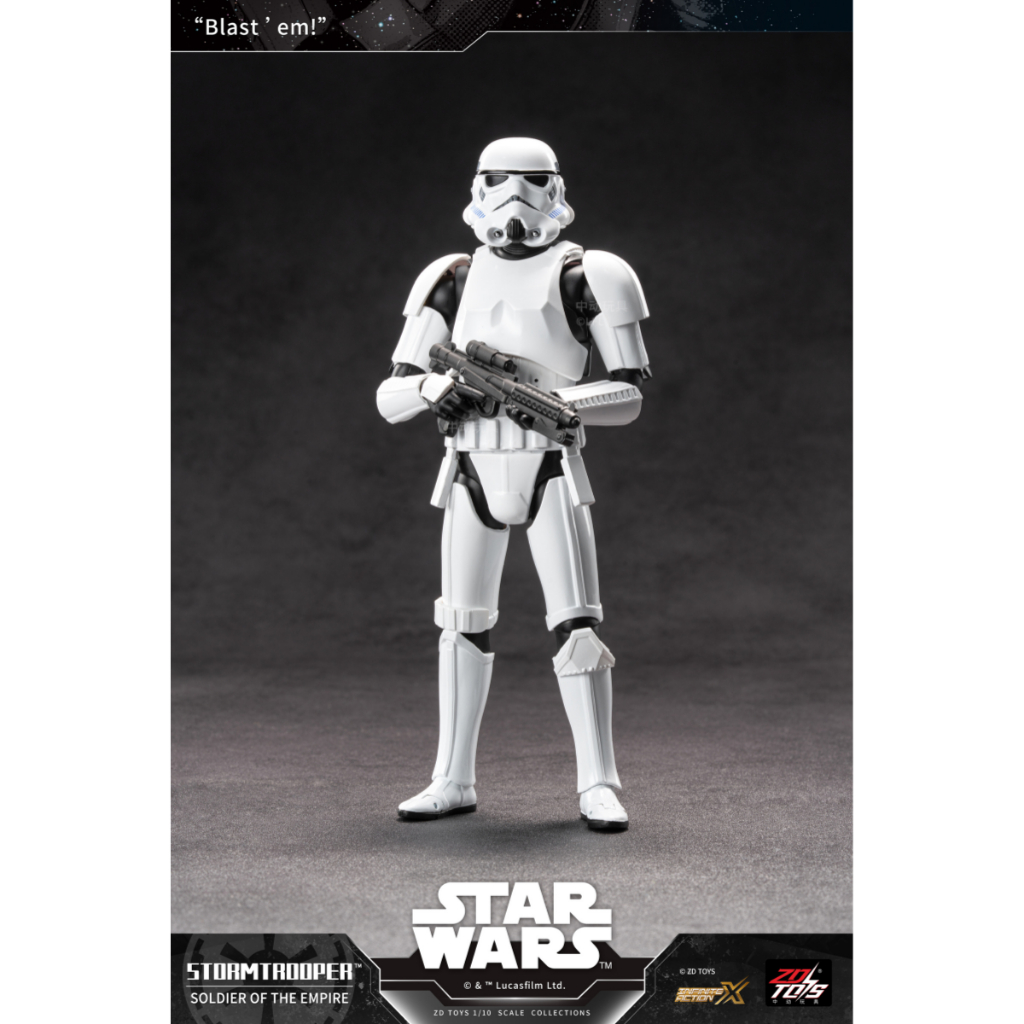 StarWars-Stormtrooper 1966-02 (ZD TOYS)-(ลิขสิทธิ์แท้) สตาร์ วอร์ส สตอร์มทรูปเปอร์