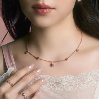 YVIS Bird Eye View Brass Necklace - YVIS x BIRD EYE VIEW