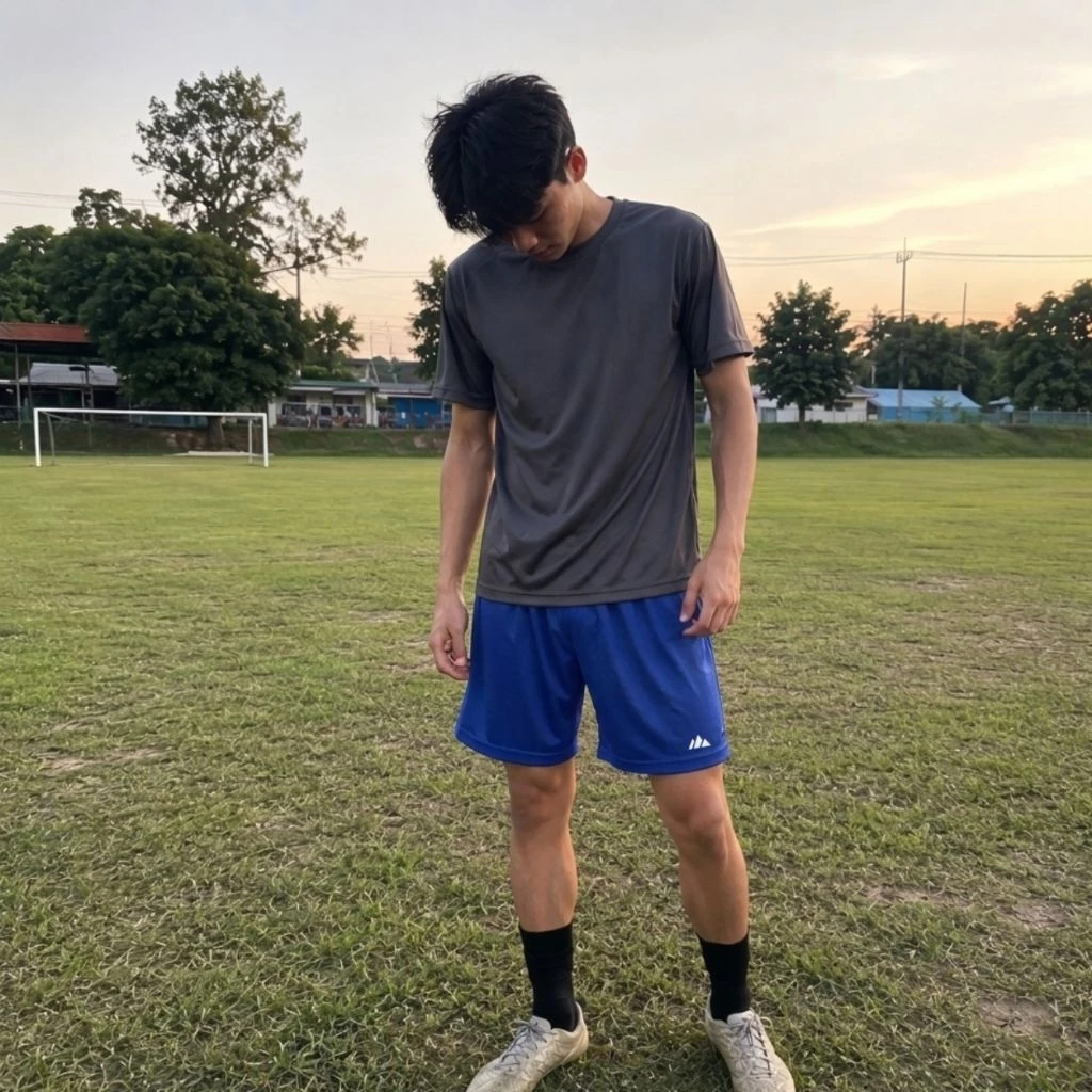 กางเกงกีฬาขาสั้นผู้ชาย ผ้าไมโคร thumbnail 8