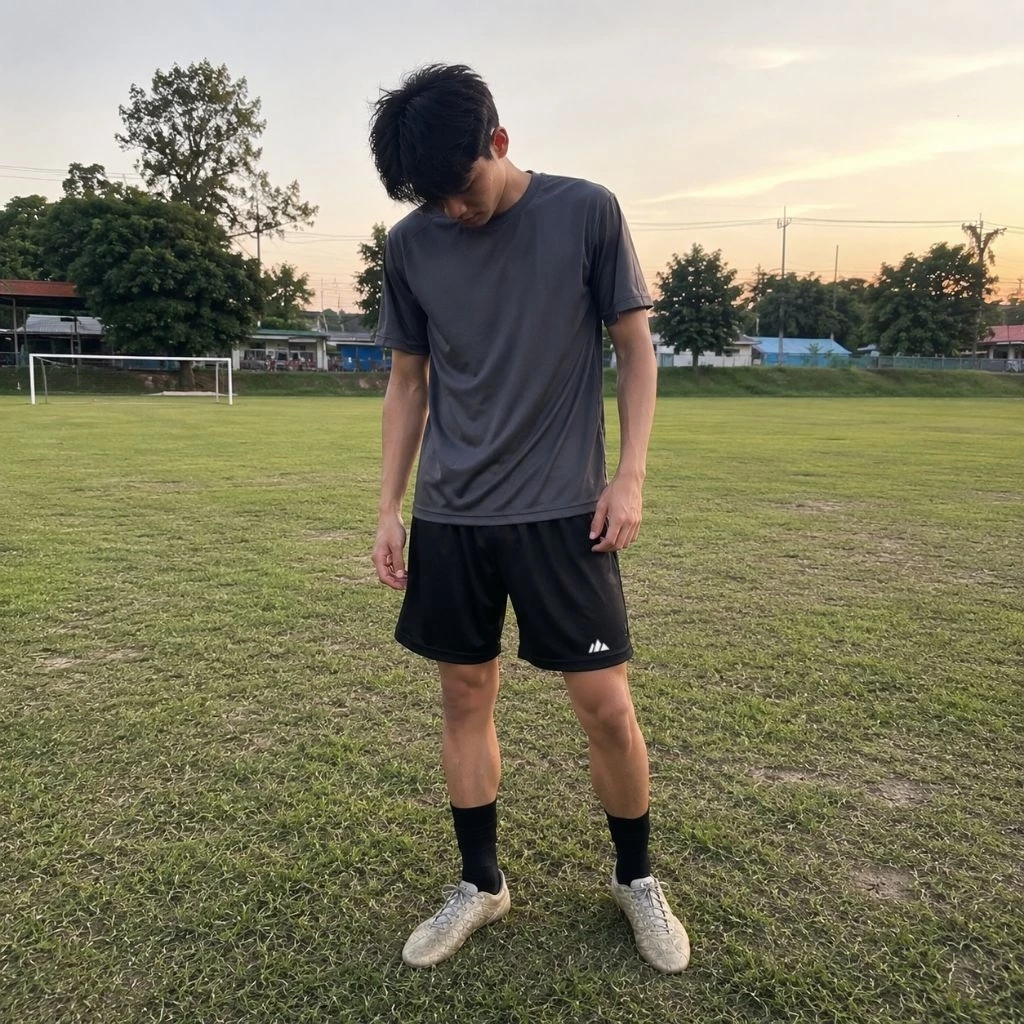 กางเกงกีฬาขาสั้นผู้ชาย ผ้าไมโคร thumbnail 4