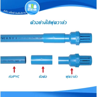 ฟุตวาล์ว หัวกะโหลก SCG ขนาด 1, 1-1/4, 1-1/2 และ 2 นิ้ว