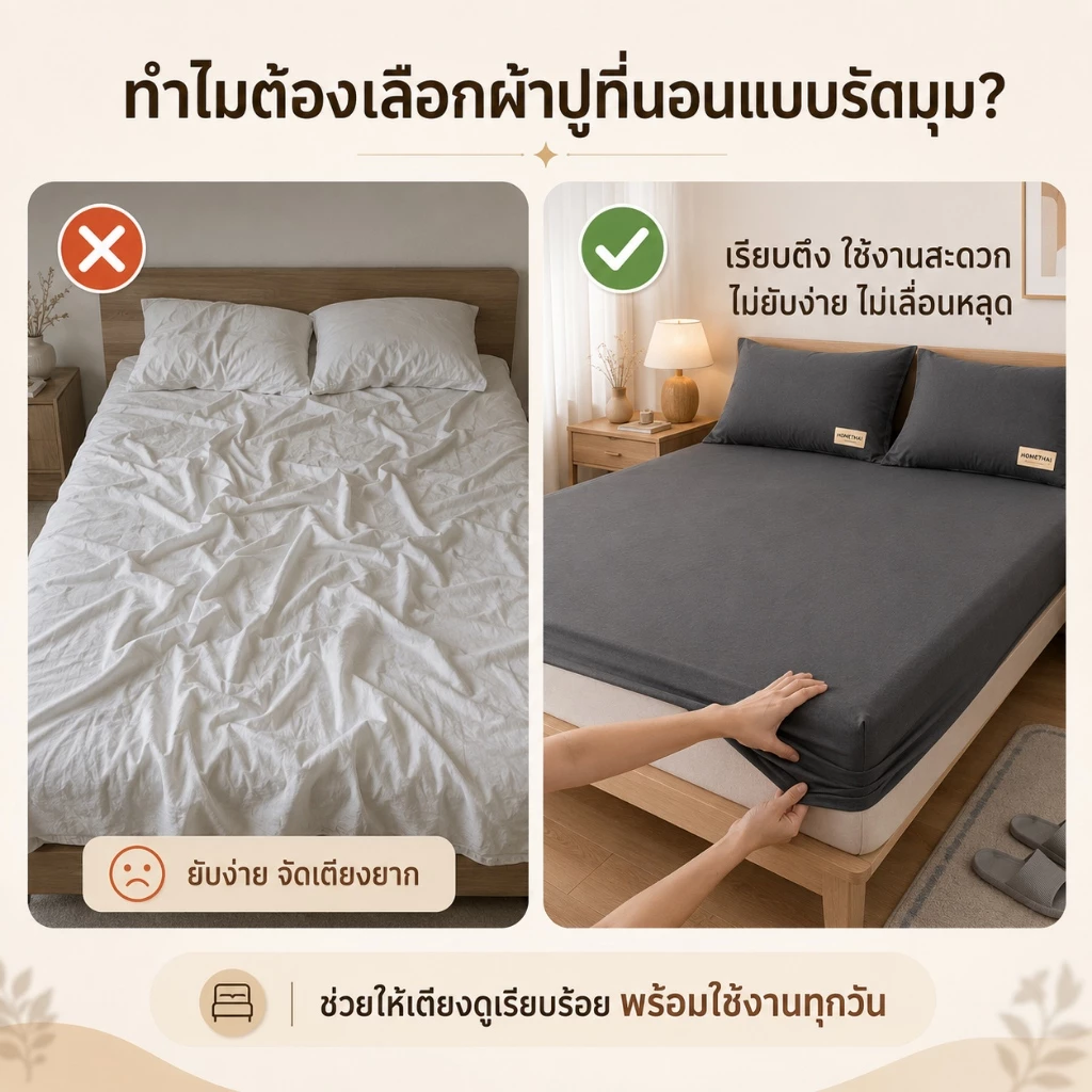 ชุดผ้าปูที่นอนพร้อมปลอกหมอน 3 4 5 6 ฟุต thumbnail 4