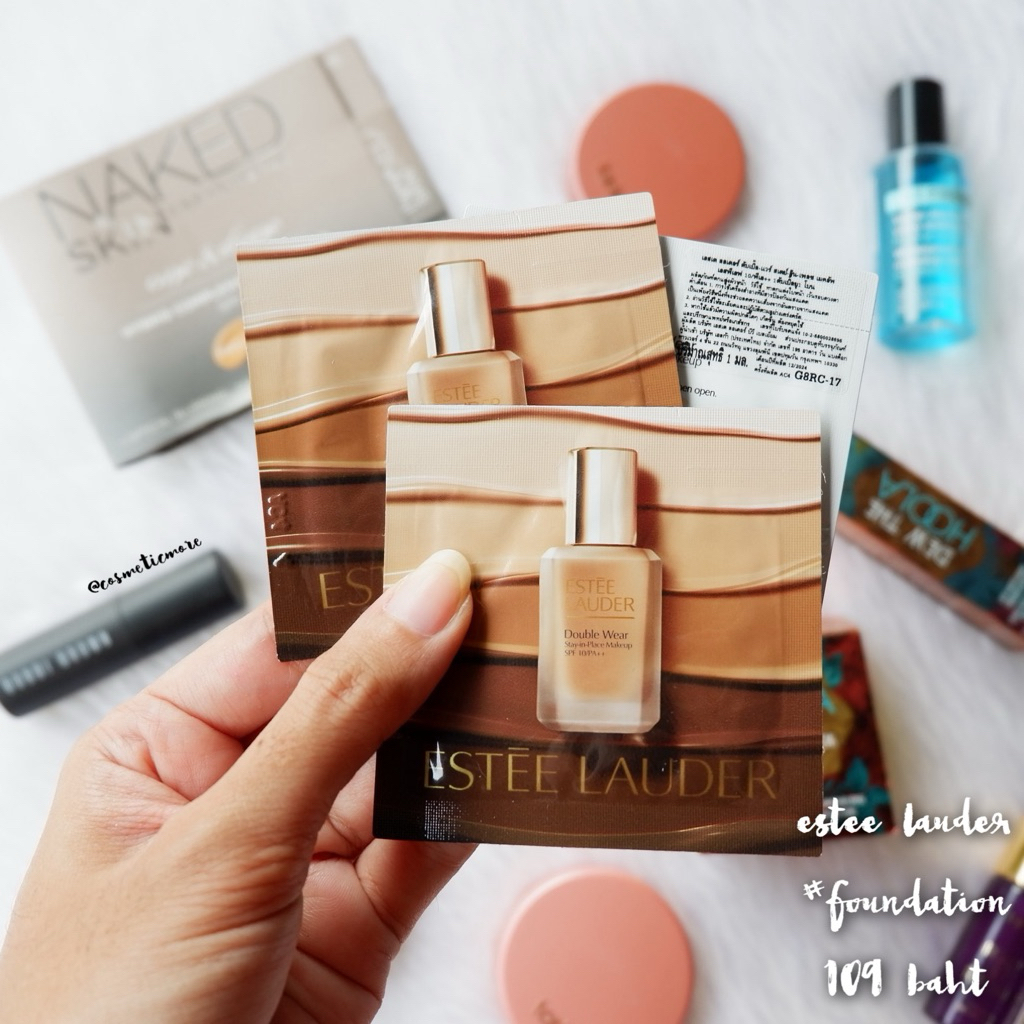 พร้อมส่ง! [สูตรใหม่/ป้ายไทย] ❤️ estee lauder double wear stay-in-place longwear matte foundation 1ml/5ml