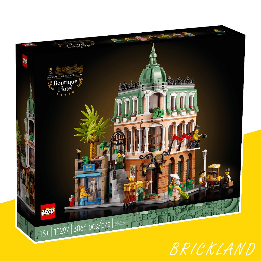 LEGO Icons 10297 Boutique Hotel โรงแรมหรู Modular Building รุ่นสะสม ของแท้ 100%