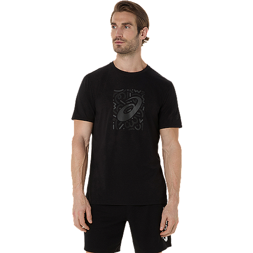 ASICS :  2031F139.001 ASICS POP GRAPHIC TEE MEN เสื้อคอกลมผู้ชาย