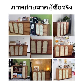 🐼 ตู้เก็บของ ตู้เตี้ย 3บาน 2บาน IKEA สไตล์เดียวกัน รับน้ำหนักได้ดี เก็บของได้เยอะ การออกแบบโมเดิร์น
