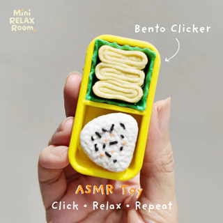 🍱Bento Clicker ASMR ของเล่นกดคลายเครียด เสียงคลิกเพลิน ฟิดเจ็ตจิ๋ว ลายข้าวกล่องญี่ปุ่นน่ารัก