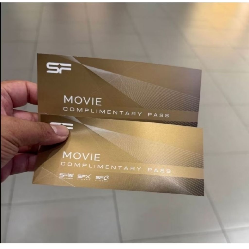 📌รับเป็นโค๊ดใบละ 100 บ.ค่ะ📌 SF Cinema ตั๋วหนัง Exp.31/05/26 (ราคาต่อ 1 ใบ) ดูได้ทุกสาขา
