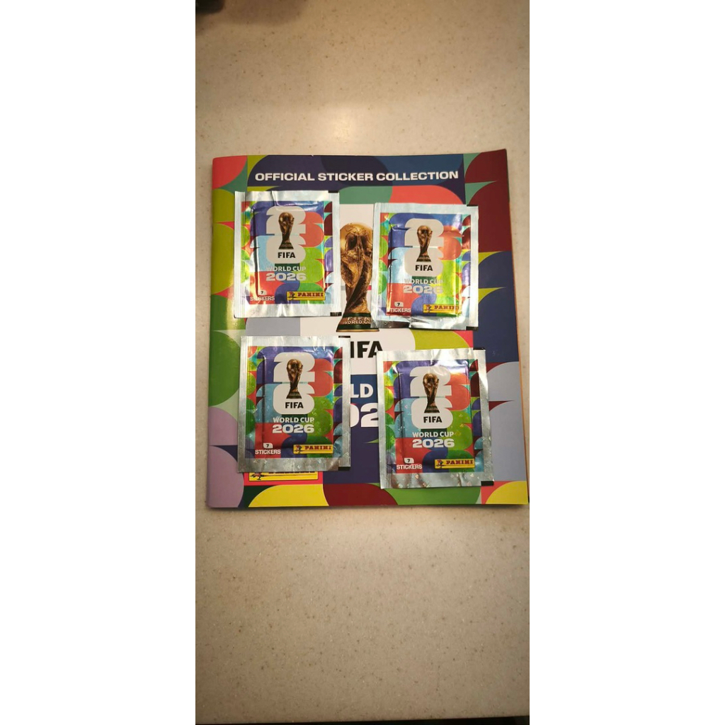 Panini Fifa World Cup 2026 Starter Pack + 34 Stickers, Genuine (Uk Import)