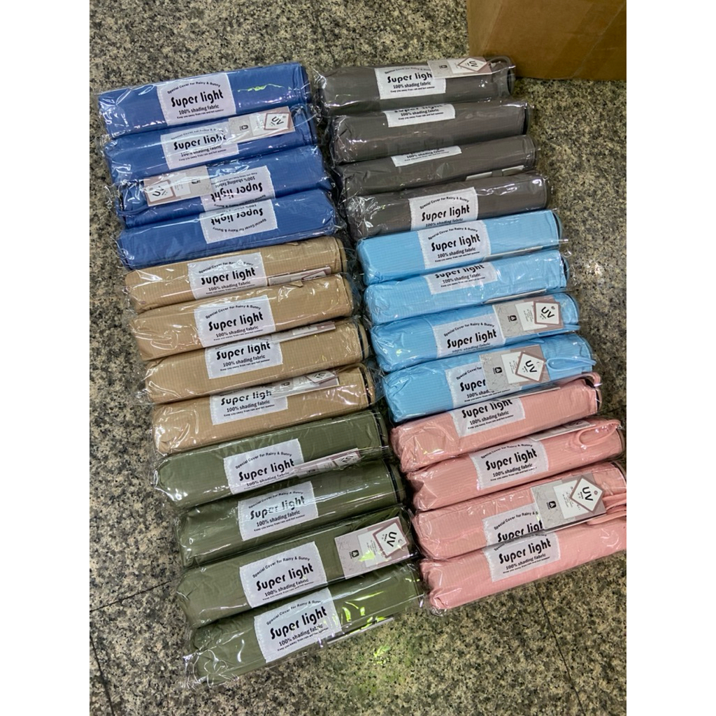 ร่มญี่ปุ่น 🇯🇵 Yoco ใหม่ SUPER LIGHT 153 กรัม อย่างดีกันแดด UV 100% ☀️ ลายใหม่ 2026 ✨ ( มีครบทุกสีแล้วค่ะ 23/5/69 )