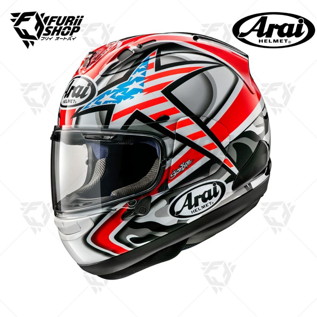 หมวกกันน็อค ARAI RX-7V EVO HAYDEN LAGUNA หมวกกันน็อคแท้ศูนย์ไทย