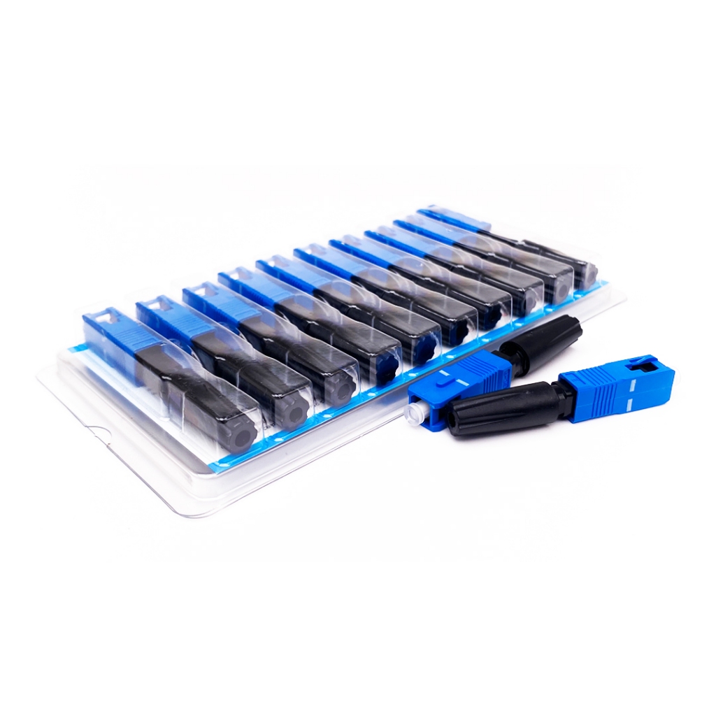SC/UPC Fast Connector (Straight Tail) แพ็ก 10 ตัว