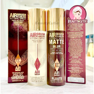 🌟Charlotte Tilbury Airbrush Flawless Setting Spray 100 ml ผลิตปี 2025🌟ป้ายห้าง แท้💯จาก Central