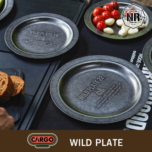 [ส่งด่วน/ส่งไว/จัดส่งทุกวัน/มีประกัน] ✨จานพรีเมียมสายแคมป์ ✨| Cargo Container  WILD PLATE