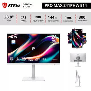 [Pre-Order2สัปดาห์] MSI PRO MAX 241PHW E14 จอคอมพวเตอร์ 23.8" Monitor1 920 x 1080 (FHD)