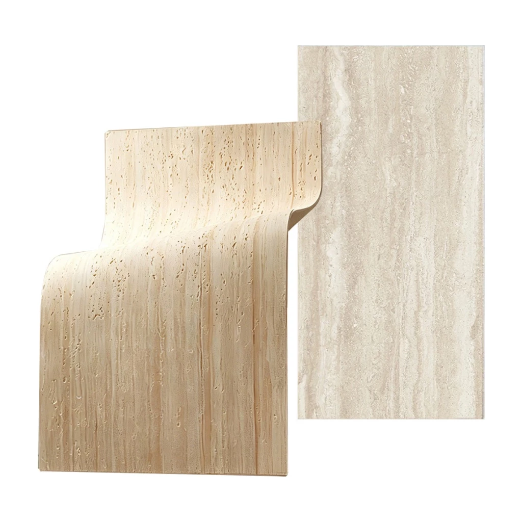 ผนังตกแต่งลายหิน Travertine รุ่น WPP1 ตกแต่งได้หลายพื้นผิว คุณภาพดี ทนทาน