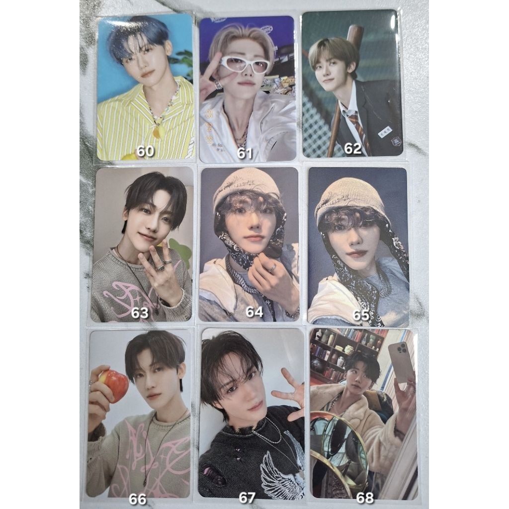 [อัปเดต25/05]​ การ์ดเจโน่🐶 แจมิน🐰 NCT ตะกร้า 2 พร้อมส่ง (1-68)
