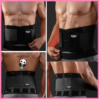 JINGBA พร้อมส่ง!! เข็มขัดพยุงหลัง สายรัดเอว มีแถบ ดามหลัง แก้ปวดเมื่อย เสริมบุคลิกภาพ หลังตรง ป้องกันการบาดเจ็บ