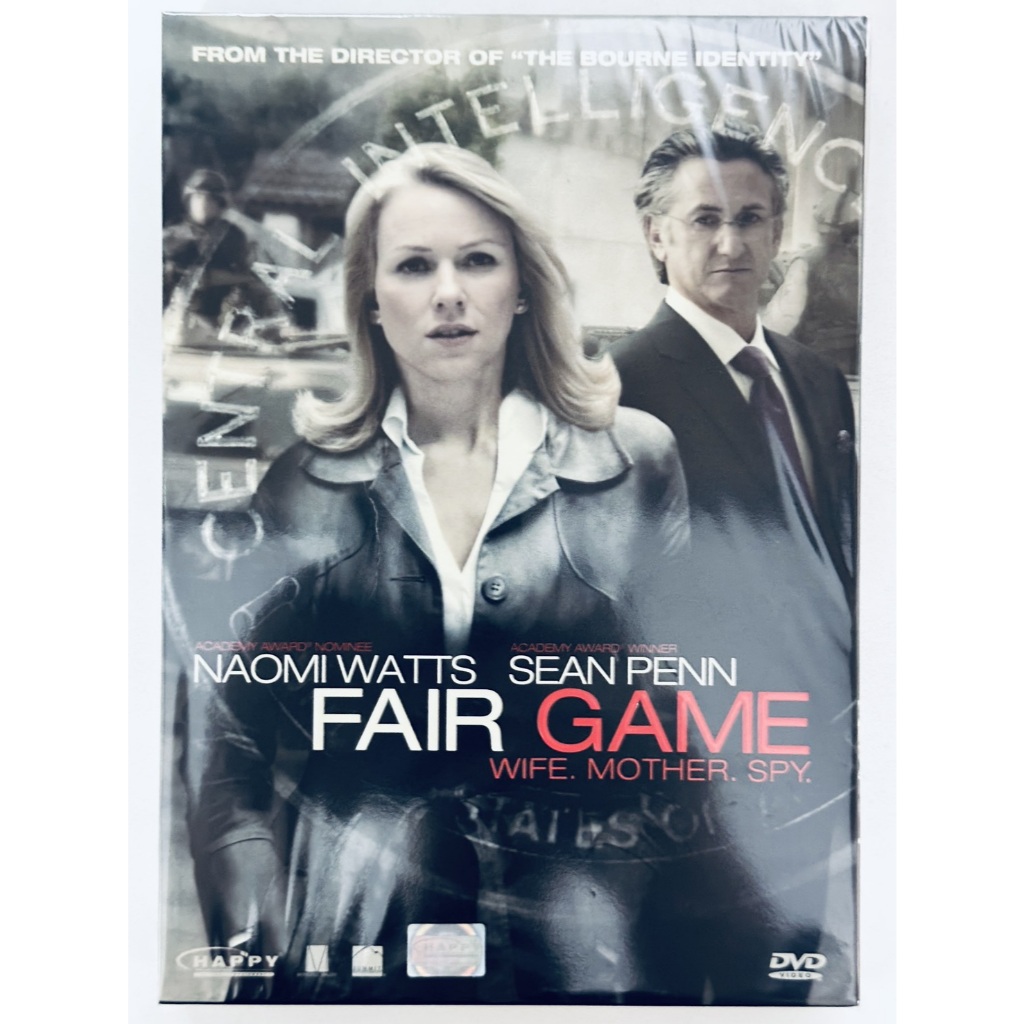 DVD ปกสวม : Fair Game (2010) คู่กล้าฝ่าวิกฤตสะท้านโลก " Sean Penn, Naomi Watts "