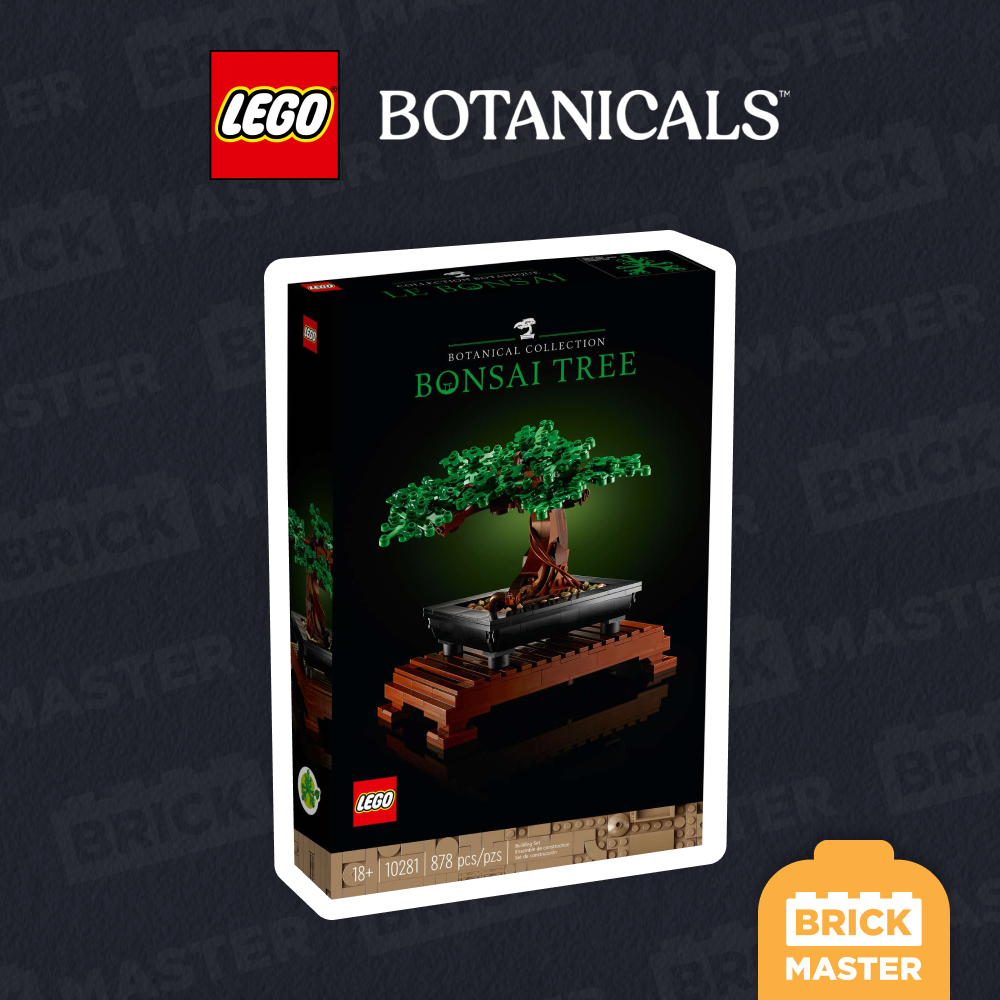 Lego 10281 Bonsai Tree บอนไซ ต้นไม้ ของเล่น ตกแต่งบ้าน (ของแท้ พร้อมส่ง)