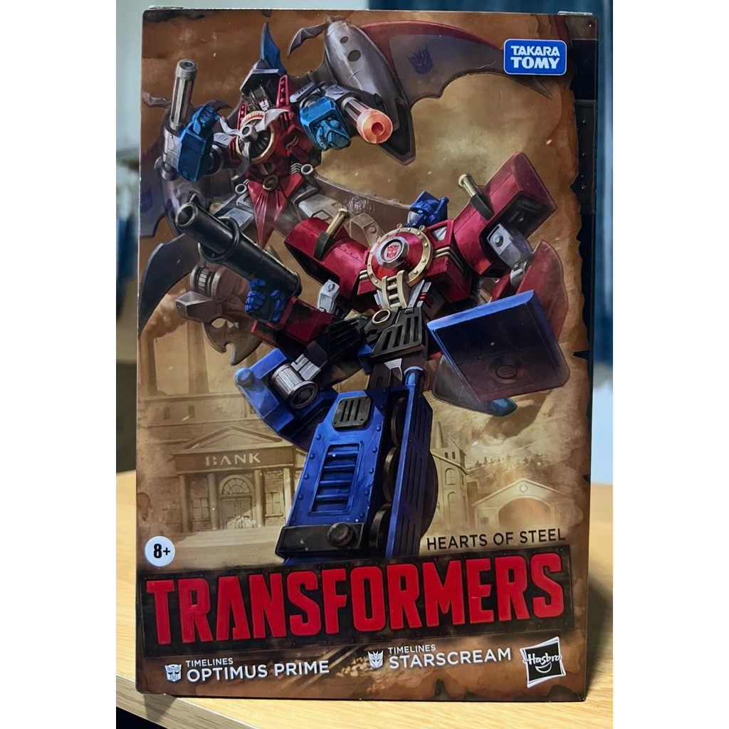 TRANSFORMERS OPTIMUS PRIME STARSCREAM