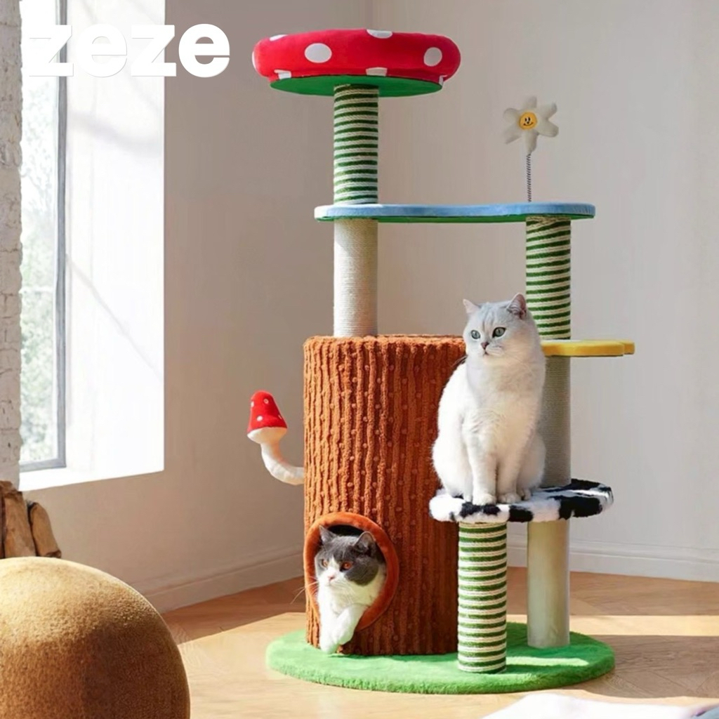 [พร้อมส่ง] zeze | Magic farm cat tree คอนโดแมวแฟนตาซีฟาร์ม