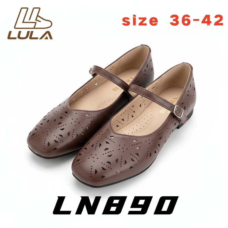 [LN890] รองเท้าแฟชั่นผู้หญิง  ระบายอากาศได้ดี น้ำหนักเบา สวมใส่สบาย พื้นรองเท้านุ่ม เหมาะสำหรับใส่ทุกวัน ขนาด 36-42