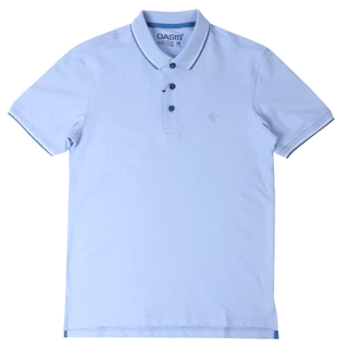 OASIS เสื้อโปโล ผู้ชาย โปโล แขนสั้น รุ่น MPSV-1800 ผ้าคอตตอน สแปนเดกซ์ ผ้านุ่ม ไม่ย้วย ดำ